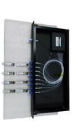 Multiplexeur CWDM 1U pour montage en rack, répartiteur FWDM, 4 8 16 18 canaux, WDM, DWDM, module Mux Demux, connecteur LC, réseau fibre optique