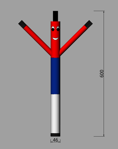 ราคาถูกที่กําหนดเอง Sky Dancer ตัวการ์ตูนนักเต้นอากาศพองคลื่น man สําหรับขาย - Product Image 6