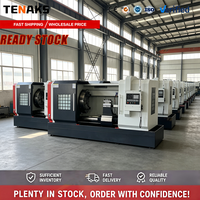 Torno CNC Horizontal de Alta Resistencia TENAKS CK61125, Sistema de Control GSK, Estructura de Bancada Plana, Husillo Único, Alta Precisión