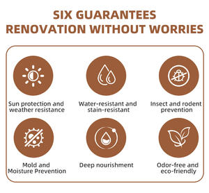 Aceite <span class=keywords><strong>de</strong></span> Cera con Efecto Antiguo, Penetrante <span class=keywords><strong>de</strong></span> Poros Abiertos para <span class=keywords><strong>Madera</strong></span> Vieja y Acabados Desgastados, Aspecto Natural - Product Image 5