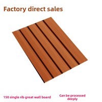 Vente directe usine – Panneaux muraux 4 rails style Grande Muraille pour intérieur et extérieur, rénovation hôtelière, lambris de plafond et revêtement mural pour le commerce