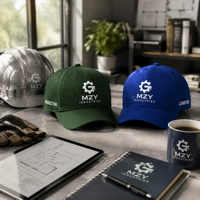 Casquette uniforme personnalisée avec codage couleur du département, logo d'entreprise brodé et nom du département – Vêtements de travail d'entreprise B2B en gros