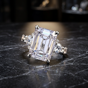 แหวนรูปหัวใจประดับเพชรซิคอนชุบแพลตตินั่มทันสมัยจาก UM Jewelry Wholesale สำหรับทุกเพศ/ผู้ชาย/ผู้หญิง ของขวัญวันครบรอบหรือใช้ในชีวิตประจำวัน - Product Image 3
