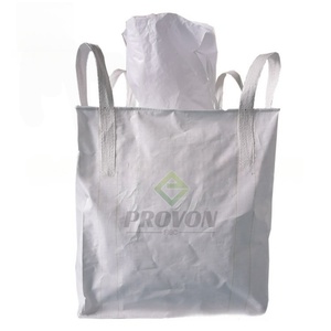 Bền Tùy Chỉnh Tấn Túi <span class=keywords><strong>Fibc</strong></span> Túi Đa-Trọng Lượng Tùy Chọn 4-Vòng Nâng Top Vòi 100% Trinh Nữ PP Cho Hóa Chất Bột - Product Image 1