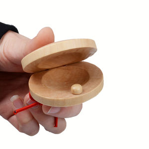 <span class=keywords><strong>Castagnettes</strong></span> en bois, instrument de percussion musical <span class=keywords><strong>flamenco</strong></span>, 2 pièces/paire - Product Image 5