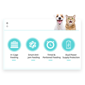 <span class=keywords><strong>2026</strong></span> Otomatik Yer Tasarruflu 3.0L Pil Çalıştırmalı Evcil Hayvan Besleyici, Çevre Dostu Sıkışma Önleyici Tasarım, LCD Ekran ve LED Mavi Işık ile - Product Image 2