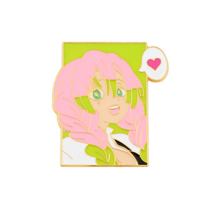 Vente en gros <span class=keywords><strong>Demon</strong></span> Slayer Anime A Un lapin majeur Insigne de ma femme Épinglettes en émail - Product Image 6