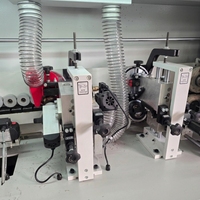 Máquina Canteadora de Bordes Automática CNC JDRG RG550D para Fábrica de Muebles, Canteadora de Bordes de PVC, ABS y Acrílico
