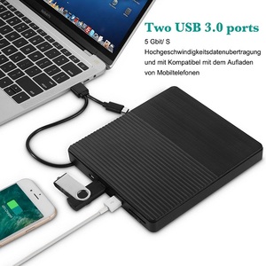 Grabadora de DVD y CD de Alta Velocidad, Unidad Óptica Externa USB 3.0, Compatible con Unidades de DVD Externas Profesionales - Product Image 6
