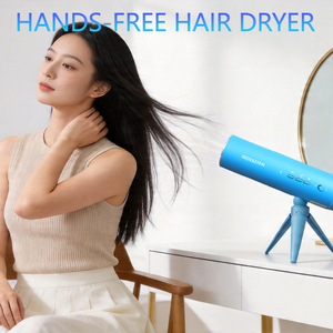 Sèche-cheveux ionique compact pliable haute vitesse 1200W pour professionnels occupés, usage hôtelier et en voyage - Product Image 1