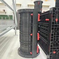 Panneaux en plastique de conception moderne pour l'application de centre commercial Coffrage de bâtiment en plastique réutilisé d'ABS pour la construction
