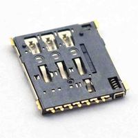 Conector de tarjeta SIM mini micro NANO de 7 pines H1.37m, compra en un solo lugar, admite personalización