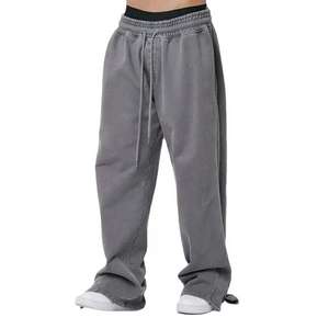 Women'<b>s</b> 2025 Street Style <b>Drawstring</b> Sweatpants Baggy Flared Cargo Work Pants With Wide Leg Casual Sweat Casual <b>Trousers</b> - Product Image 5