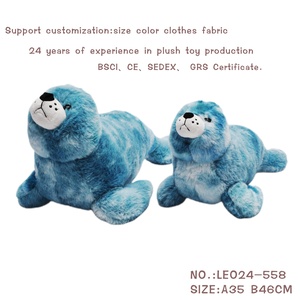 Benutzer definierte Dichtung Plüsch tier Niedliches Bett Schlaf wurf kissen Super Soft Seal Doll Kuscheln Seeotter Puppe Geschenk Lebensechtes Siegel - Product Image 2