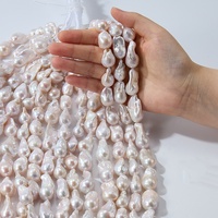 Perles d'eau douce baroques de Zhuji en gros, perles naturelles d'eau douce de 14 à 20 mm pour la fabrication de bijoux