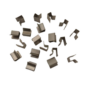 Clips Metálicos RZ de Acero Inoxidable en Forma de U, Clips de Resorte para Gestión de Cables Electrónicos, Protección y Fijación, RZ01 - Product Image 1