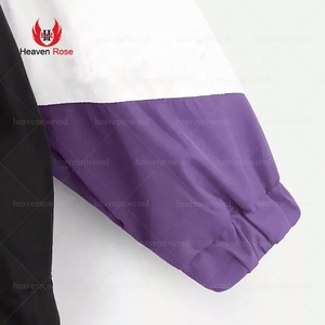 แจ็กเก็ตกันลมสวมหัวโพลีเอสเตอร์100% ที่ยอดเยี่ยมเสื้อโค้ทระบายอากาศได้สำหรับตกแต่งงานปักผ้าทอขายดี - Product Image 5