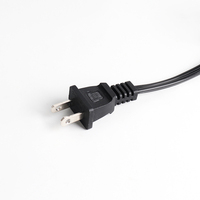 Câble d'alimentation en caoutchouc NEMA 1-15P vers IEC C7, adaptateur pour ordinateur portable, pour appareils électroménagers, câble d'alimentation en forme de 8