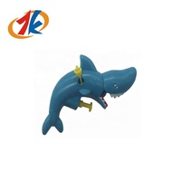 Jouet de douche pour enfant, pistolet à eau en forme de requin, logo personnalisé, motif de dessin animé en fibre de verre, marque TK, jeu de bain promotionnel