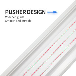 Poussoir automatique blanc Glide, distributeur de soda 12oz 16oz 20oz pour réfrigérateur-peut contenir jusqu'à 25 canettes Organisateur de boissons à 5 rangées pour réfrigérateur - Product Image 5