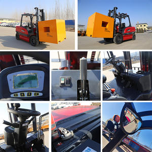 Chariot élévateur électrique contrepoids de 2 tonnes avec batterie lithium-ion à charge rapide, hauteur de levage de 3000 mm et pneus pleins - Product Image 5