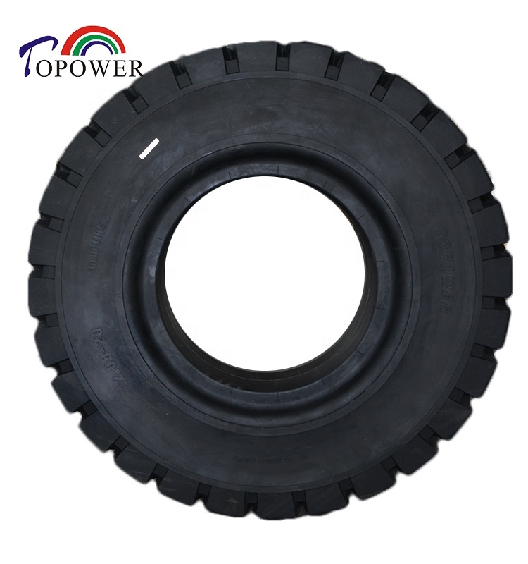 Excellent Top Quality Solid Tyre 12.00-20 for Forklift, Blender Mixer and Trailer