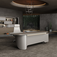 Mobilier de bureau moderne et luxueux, gestionnaire, chef de la direction, table d'ordinateur pour bureau personnel