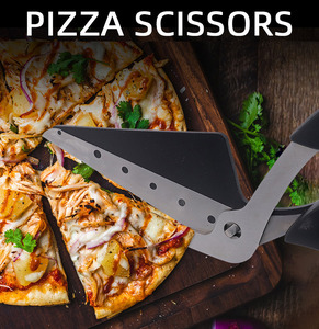 Tagliapizza in Acciaio Inox Ecologico Ultra Affilato con Lama Staccabile, Utilizzo con Una Mano, Multifunzionale - Product Image 2