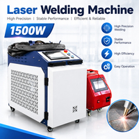 Machine de soudage laser portative 1500W, refroidie par eau, soudeuse laser à fibre pour éviers de cuisine et applications sanitaires
