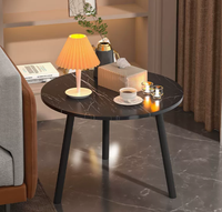 Table surélevée pour la salle à manger, le salon, le canapé, table d'appoint, mini table pour balcon, table basse