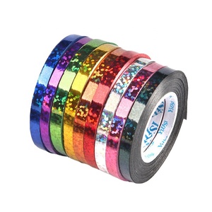 Rubans de ballons en gros pour fêtes, anniversaires, mariages, accessoires, rubans laser à paillettes pour ballons, artisanat, décoration de fête, rubans pour ballons - Product Image 3