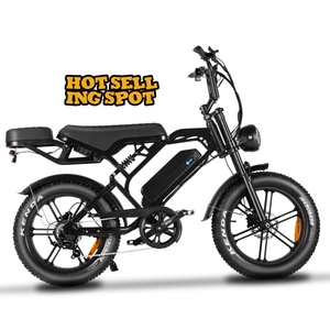 Bicicleta Eléctrica con Llantas Gruesas, Frenos Hidráulicos, Modelo V20 Pro, en Almacén de la UE, Bicicleta Eléctrica Urbana con Llantas Gruesas, 250w 750w - Product Image 5