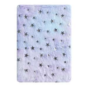 Carnet multifonctionnel personnalisable pour étudiante, avec lignes horizontales et design en tissu à dégradé, idéal pour l'éducation. - Product Image 1