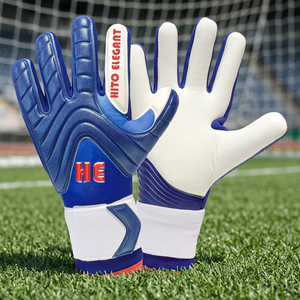 Gants de gardien de but de football professionnels de haute qualité, respirants, en latex, protection sportive, vente en gros - Product Image 2