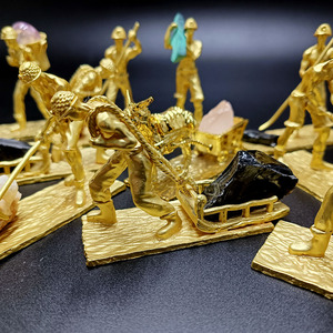 <span class=keywords><strong>Travailleurs</strong></span> minéraux en alliage sculpture vente en gros <span class=keywords><strong>des</strong></span> ventes transfrontalières de <span class=keywords><strong>travailleurs</strong></span> minéraux c sculpture - Product Image 4