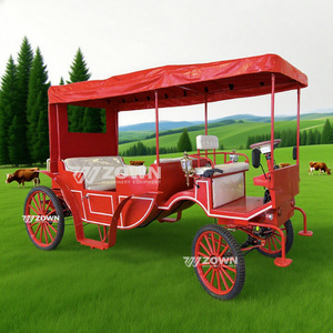 Carroza Eléctrica ZOWN Vintage para Turismo, Colores Personalizables, 4 Ruedas, Asientos para 4-6 Personas, Nueva - Product Image 5