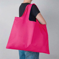 Bolsa de Nylon Reutilizable Resistente, Ecológica, Portátil, con Logotipo Personalizado, Gruesa, para Uso en Centros Comerciales