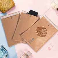 Enveloppe Kraft en nid d'abeille anti-chocs Sacs postaux recyclables et biodégradables