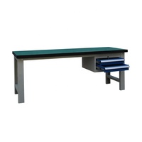 Établi industriel en métal, Table de Garage, robuste, pour Garage