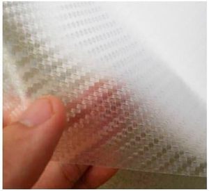 Pellicola Trasparente 3D in Fibra di Carbonio Senza Colla, Autoriparante, Fai-da-Te per Interni/Esterni di Auto e Moto - Product Image 6