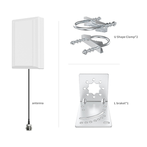 Antenne double bande wifi 17dBi 18dBi, 90 x Vertical, 4N 2N, 2.4 GHz 5.8G, pour panneau extérieur - Product Image 6
