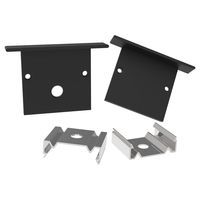 Profilé LED linéaire en aluminium encastré/en saillie/suspendu pour éclairage décoratif de plafond de meuble commercial