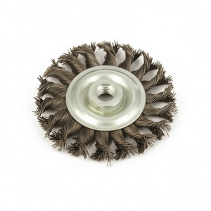 แปรงกลม M14 ลวดเหล็ก 8500 Giri Min สำหรับทำความสะอาดโลหะ - Product Image 2