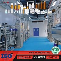 Usine clé en main pour flacons/ampoules/sirops : certifiée ISO 9001