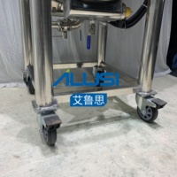Mélangeur Homogénéisateur Mobile Automatique de Liquides Détergents de Qualité Alimentaire SUS304 de 50L à 5000L avec Moteur Agitateur pour Savon