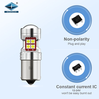 1400lm voiture lumière LED ampoule 8W 1156 1157 12V 24V clignotant feu stop 3157 7440 6000K Auto lampe