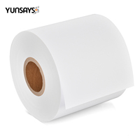 Étiquette autocollante blanche mate en vinyle PP imperméable pour imprimante Epson Colorworks