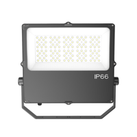 Projecteur LED d'extérieur 80W à 150W, lumière chaude, protection contre la pluie IP66, pour l'éclairage de jardins et de routes