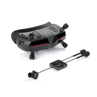Caddx Walksnail Avatar HD Goggles X 1080P/100FPS 7-26V FOV 50 HDMI AV dans le module Gyro Wi-Fi intégré pour FPV Drones Quadcopters
