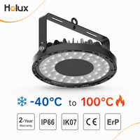 Éclairage LED haute température pour hall industriel, 100W DOB SMD 3535, en verre trempé céramique, IP66 IK07, pour installations de forgeage et de chauffage en aciéries